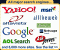 Đăng ký website vào Google, Yahoo và Teoma/Ask Jeeves